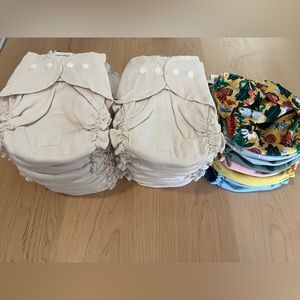 Brand New with Tags Esembly Cloth Diaper Bundle - Size 2